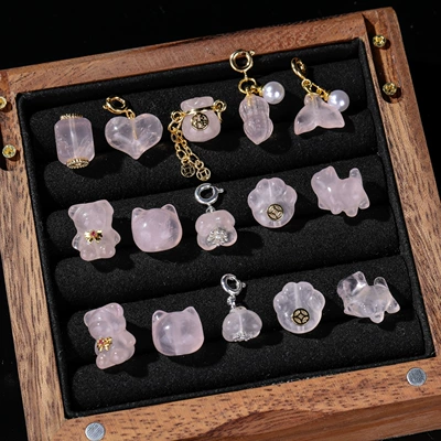 Cube Small Charms Bracelet Necklace Zərgərlik ara hissələri