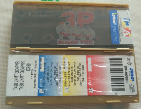 全新伊斯卡数控刀片T490 LNHT130631PNTR/L IC830铣刀片 现货批发