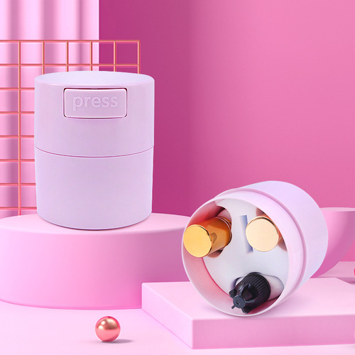 Foreign trade new grafted eyelash glue storage tank sealed fresh-keeping glue tank lightweight exhaust-type glue storage box