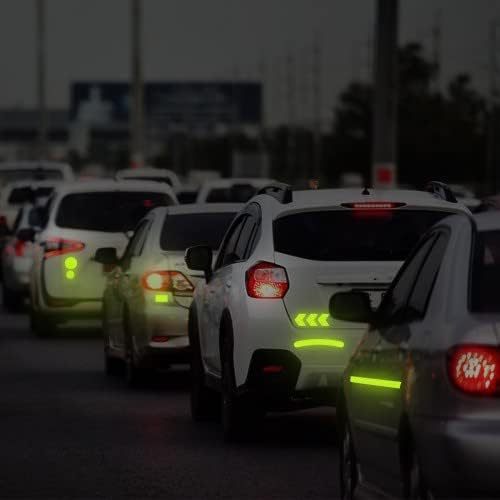 Bicycle Motorcycle Fluorescence Reflective Sticker Safety Label_voghion.com