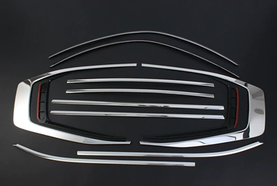 LC300 modified car window net front Şüşə kənarı xromları/moldingləri - window-trimhigh-strap-plastic-12