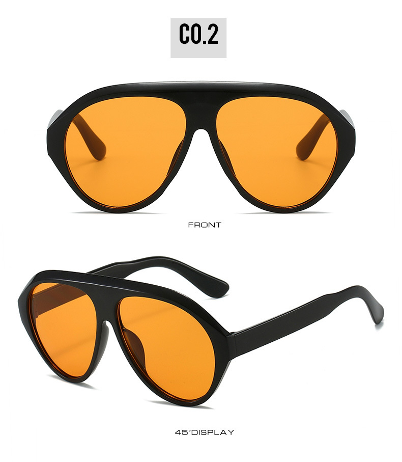 50g Weight Full Frame Glasses Structure Sunglasses Classification Ac, UV400 Protection Lens Material toad glasses Glasses Style Outdoor, Travel Occasion Solid Color, Leopard Pattern All Seasons Season Unisex Gender Retro Style Grey, Black Color Retro Solid Color Leopard Ac UV400 Protection Toad Glasses Full Frame Women's Sunglasses 19
