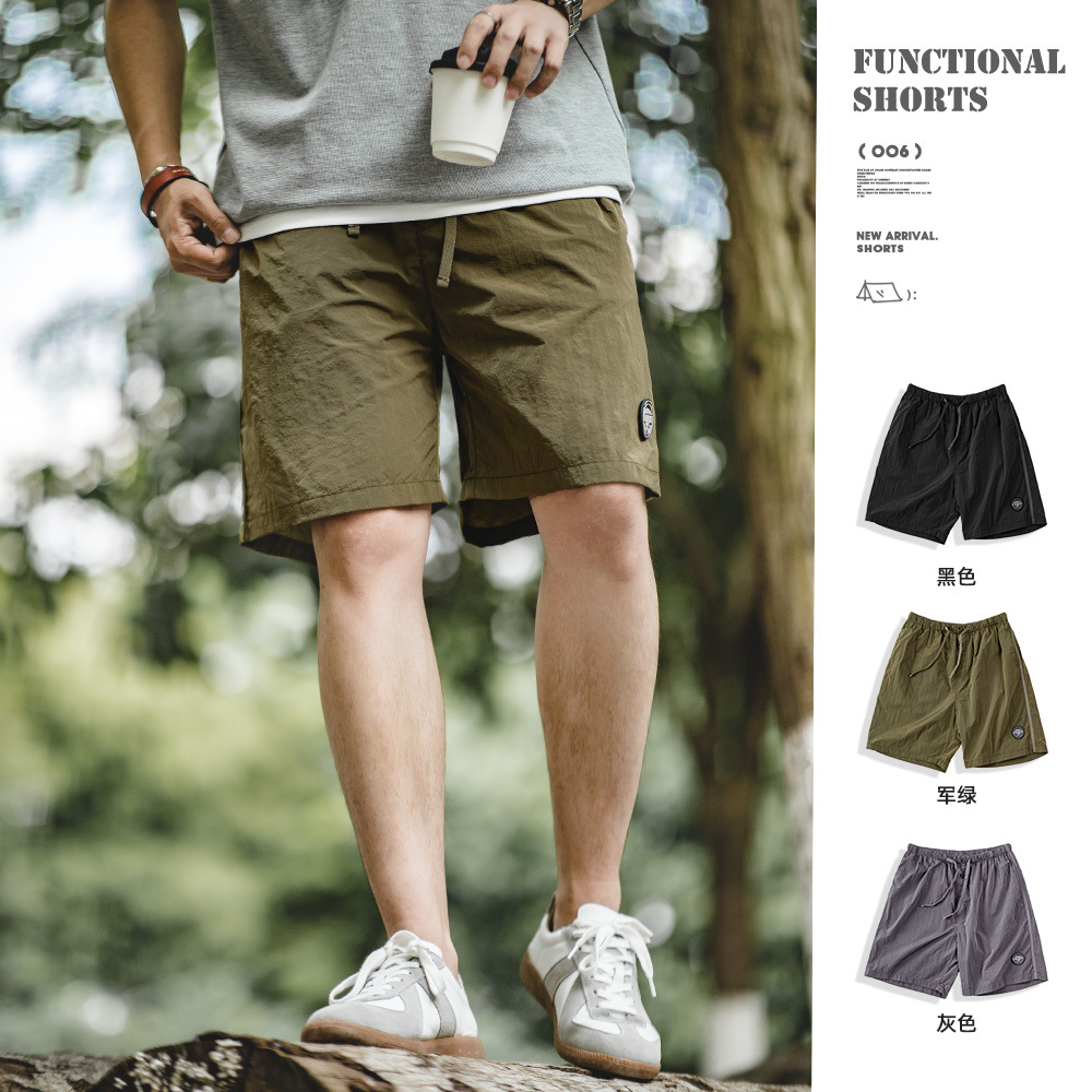 Travel light and thin nylon quick dry shorts