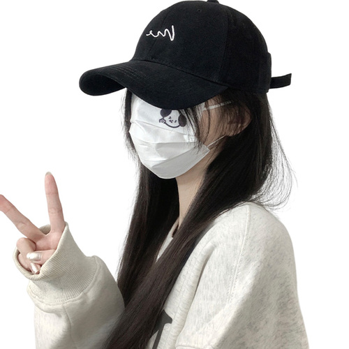 Women's New Large Headsize Spring Summer Baseball Cap with Wide Brim Deep Crown Duckbill Hat for Men Sun Hat