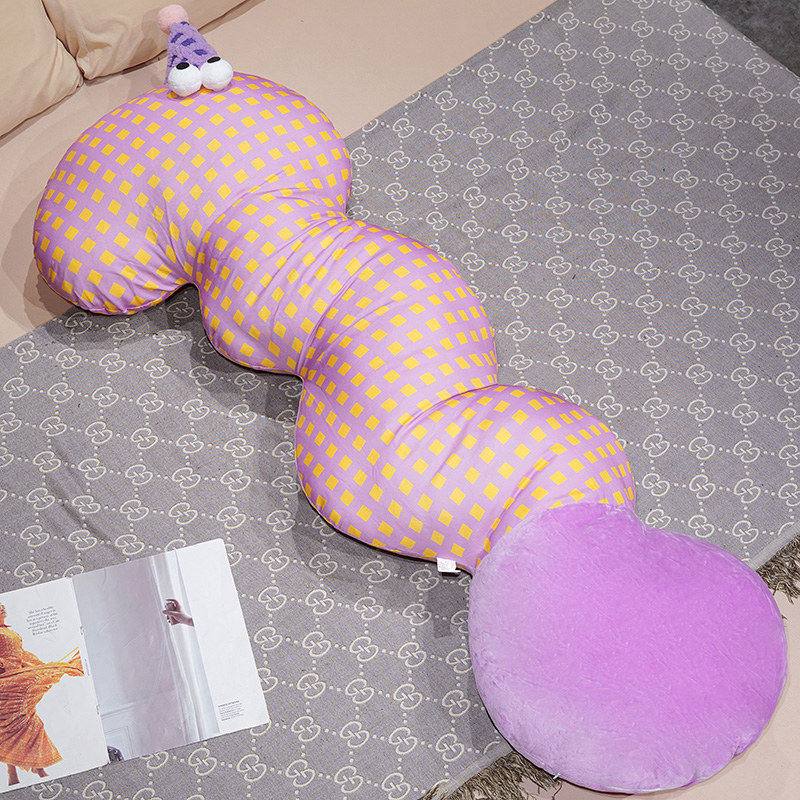 Almohada Larga de Cuerpo Peluche para Cama y Dormitorio image 7