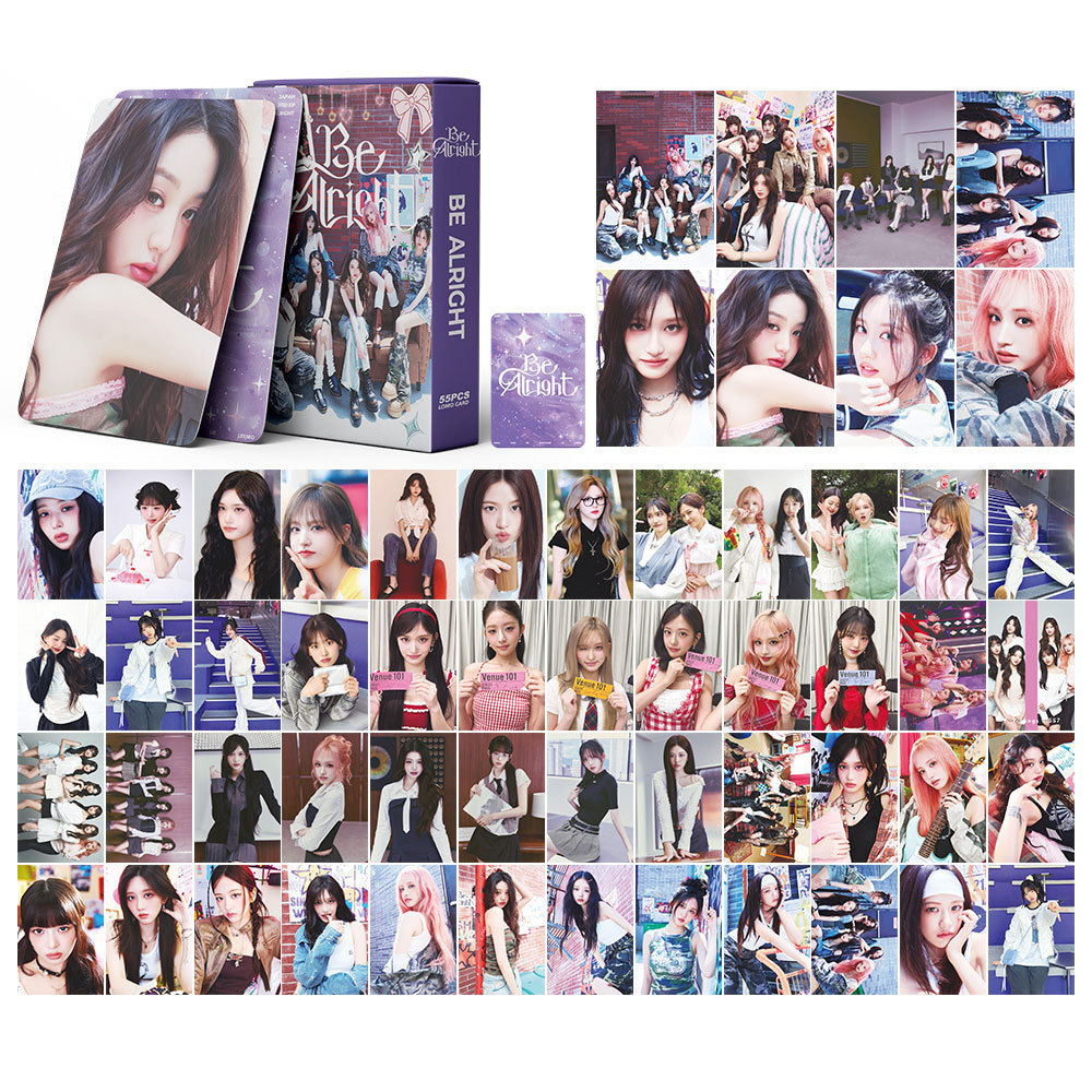 54/55 tarjetas Tarjeta pequeña integrada Tarjeta de álbum de G-IDLE Kpop Korean Wave Foto casera Tarjeta lomo SK