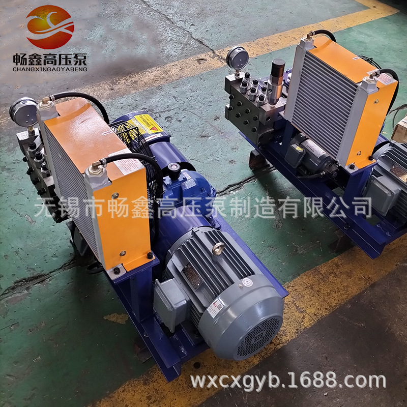 耐高温风冷长时间运行3DP35三柱塞高压往复泵打油清洗试压注药泵