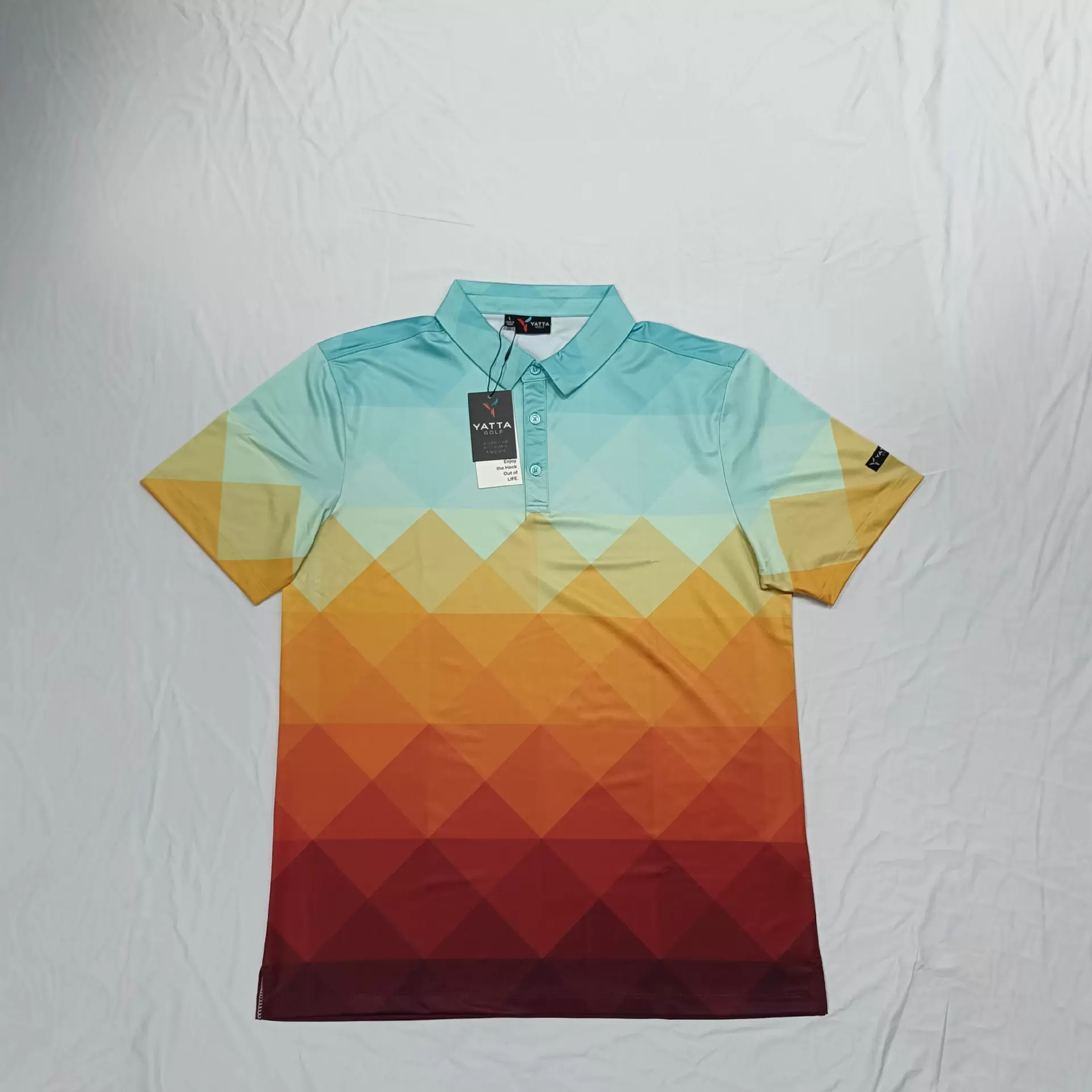 源头厂家定制夏威夷polo数码印夏季速干短袖热升华POLO衫