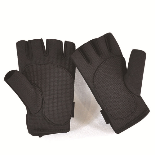 Men's and Women's Outdoor Sports Fitness Gloves for Weightlifting and Deadlifts, Callus-Resistant and Breathable Dive Material Half-Finger Gloves