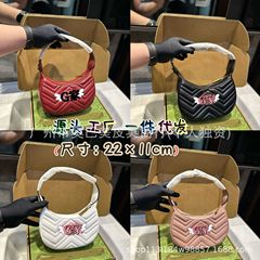 包包女2025新款风女士单肩包斜挎链条包印花字母腋下包女大容量潮