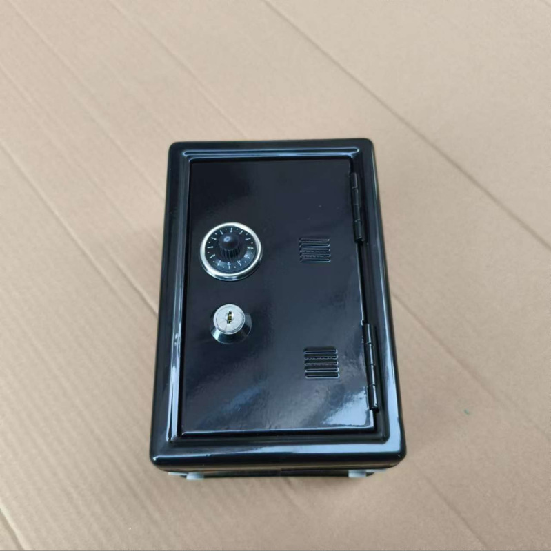 新型クロスボーダー創意手提げ貯金箱収納ケース小型キー付き収納ケース小銭入れロック付き貯金箱|undefined