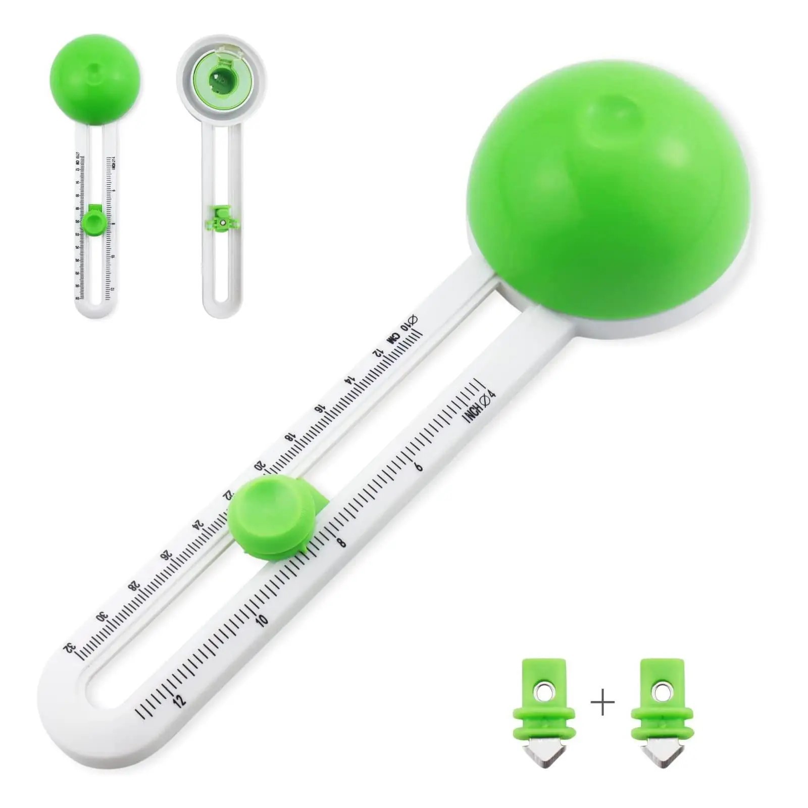 Simple redondo cortador de papel cortador rotativo manual máquina de corte circular cuchillo suministros de oficina DIY cortador de papel al por mayor