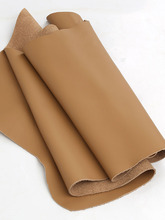 软牛皮料浅卡其床头软包整张沙发坐椅革面料整张头层平纹牛皮