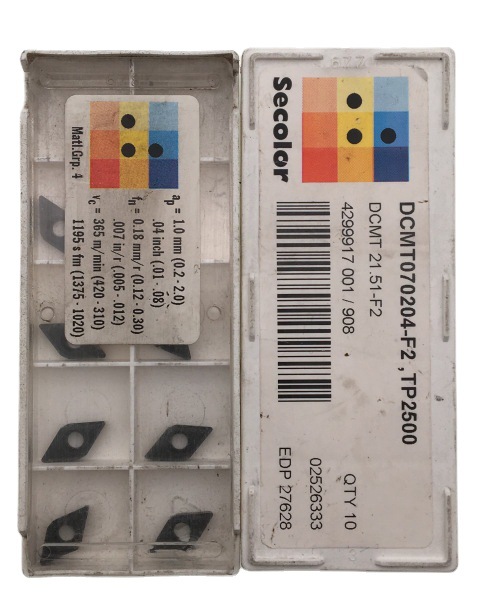 代理山高车削刀片DCMT11T312-M5 TP2501瑞典山高数控刀片