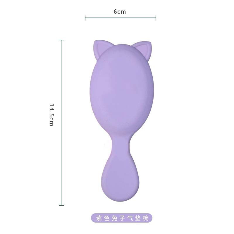 Dibujos Animados DIY crema pegamento masaje cojín de aire peine mini lindo hecho a mano airbag peine regalo para novias