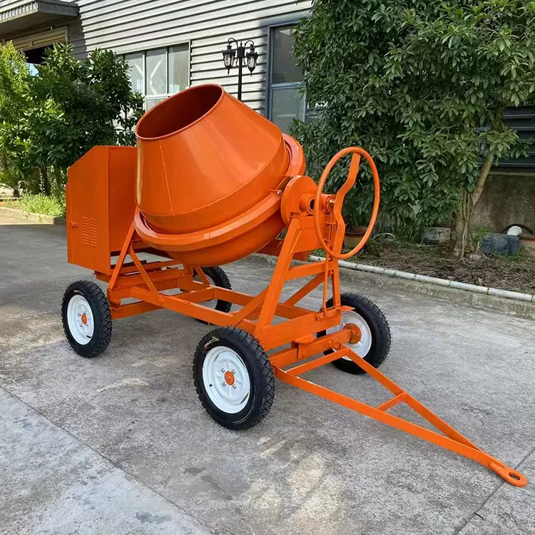 建筑工地用混凝土搅拌机 全自动上料搅拌机设备 柴油水泥搅拌机