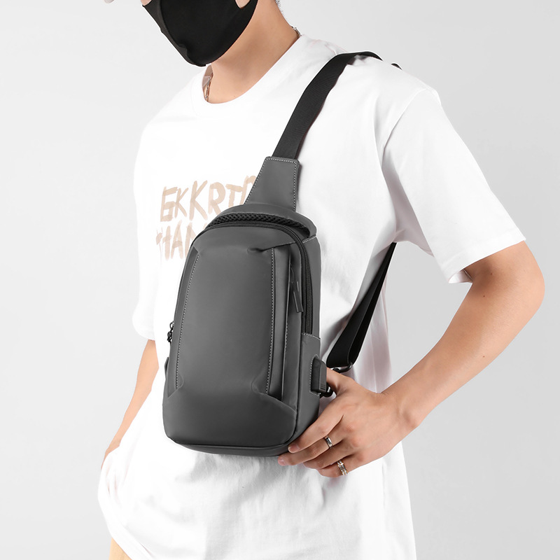 Bolso de pecho para hombres nuevo tipo de transporte multifuncional bolso de hombro deportivo de gran capacidad al aire libre bolso de hombro ocio para teléfonos móviles bolso pequeño