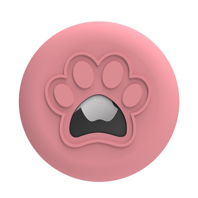 Funda Protectora y Collar para Gato de Silicona Reflectante Nocturno con Hebilla de Seguridad para AirTag