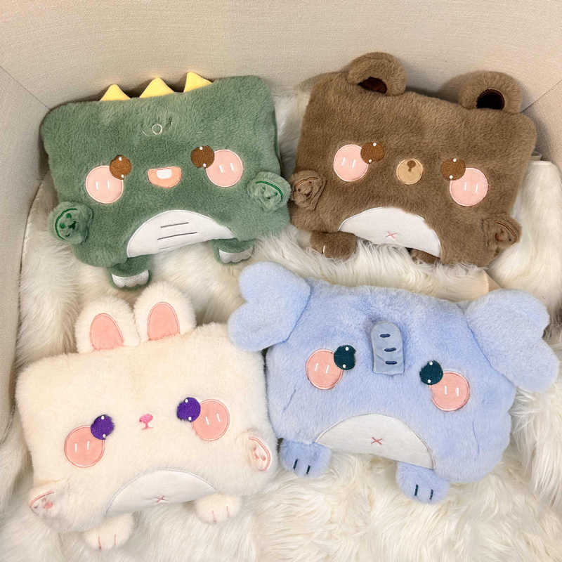New Cartoon national standard explosion-proof rechargeable hot water bag hand warmer electric warm water bag cartoon plush removable and washable New Cartoon national standard explosion-proof rechargeable hot water bag hand warmer electric warm water bag cartoon plush removable and washable