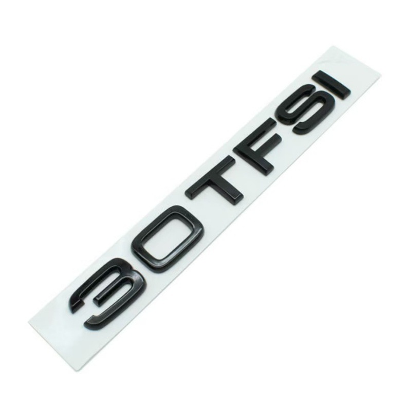Suitable for Audi 30 35 40 45 50 55Tfsi Car Four-Wheel Drive Side Mark Displacement Mark English Mark Car Sticker