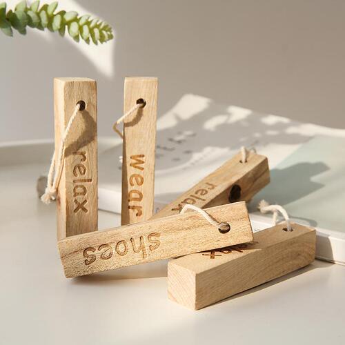 Camphor wood strips 5 pack natural scented mothballs bedroom wardrobe moisture-proof, mildew-proof and insect-proof aromatic deodorizing household insect repellent