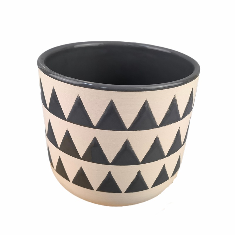 Taza de velas de aromaterapia Taza de yeso vintage Decoración de dormitorio Cera de soja facial Fragancia Vela Tarro de recipiente Caza de cera de maquillaje facial