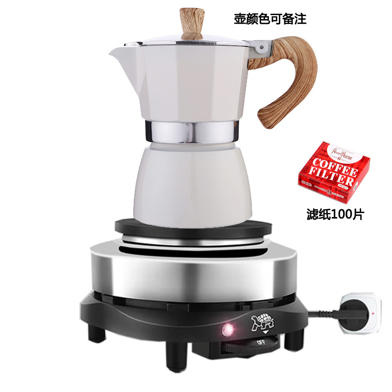 500W 난로 + 세이코 3호 우유백주전자(여과지 포함)