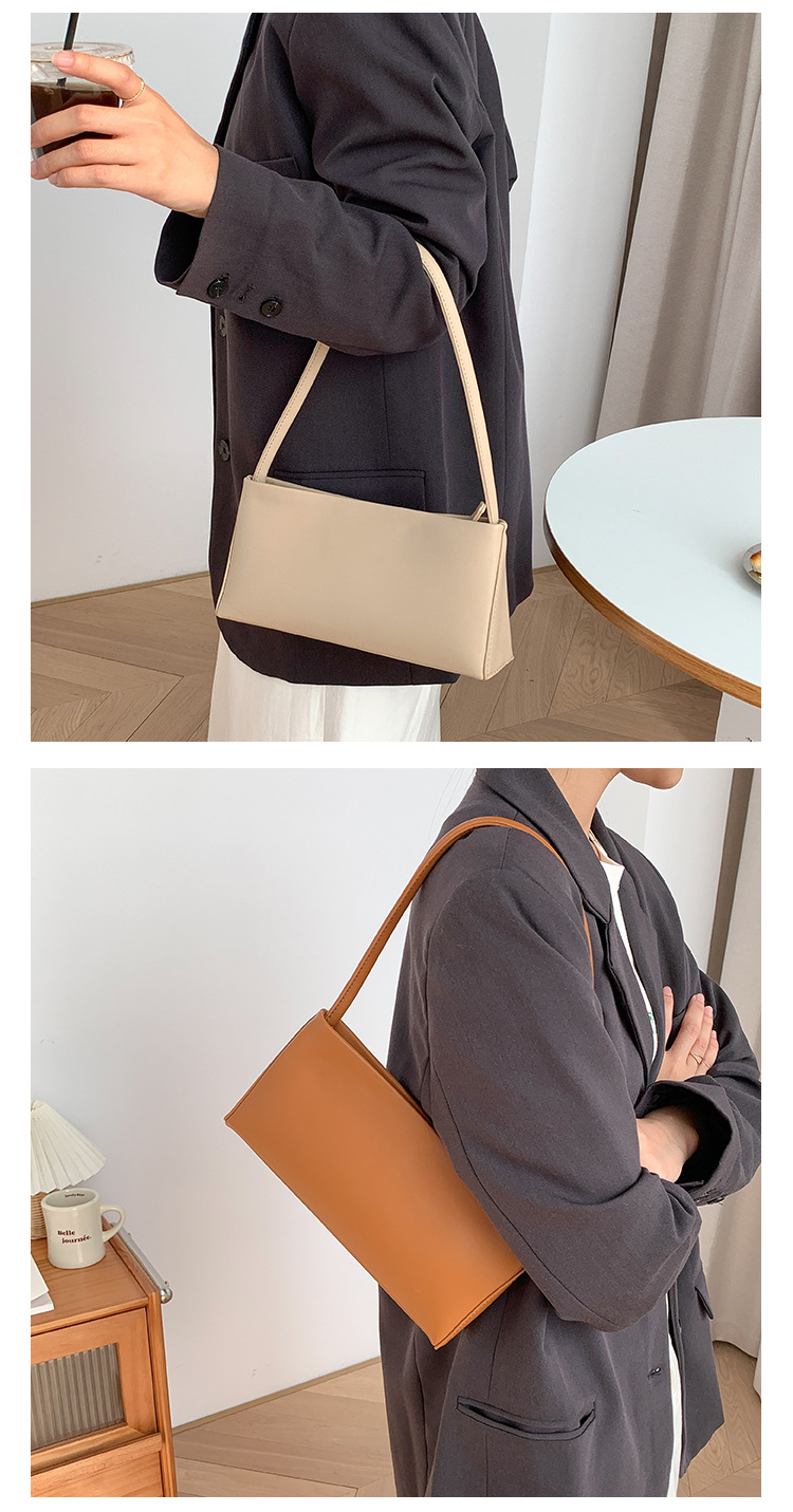 Nuovo handb minimalista con una texture unica. Monospalla versatile sotto le ascelle per le donne e quadrato Instram di alta qualità_voghion.com