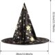 Halloween Cloak suit Cloak COSP Children's Party Performance Mage Wizard Bronzing Five Star Cloak Hat
