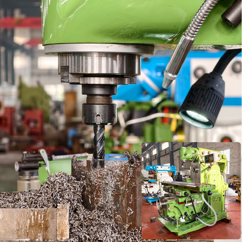 X6240万能回转头铣床可立铣可卧式360°旋转铣铣面钻孔