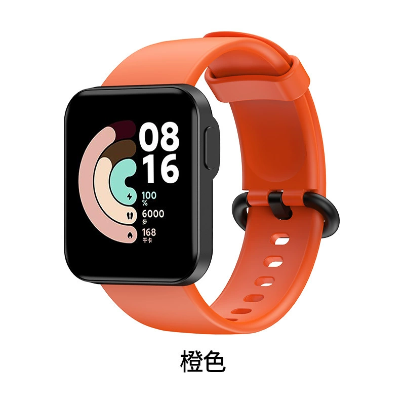 Silicone watch strap