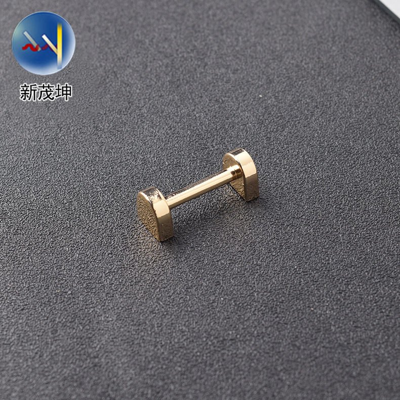 En stock al por mayor asa de puente de metal mango equipaje bolsa de hardware hebilla de caja de regalo en forma de U arco puente hebilla mango