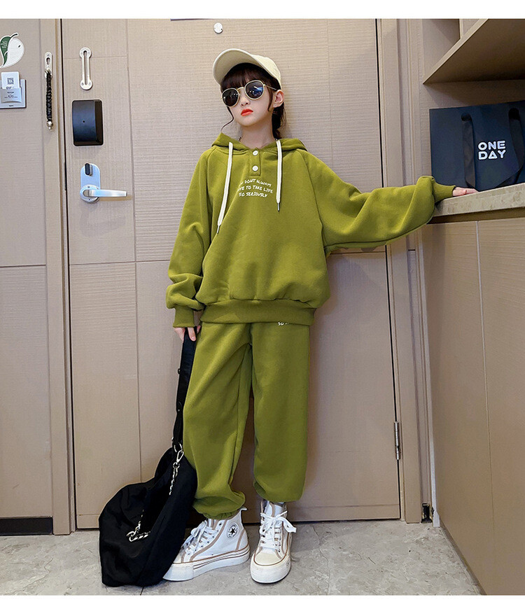 Girls and Auumn Se 2023 New Spring Korean Ediion Popular Fashion Children's Baseball Sui Two piece_voghion.com