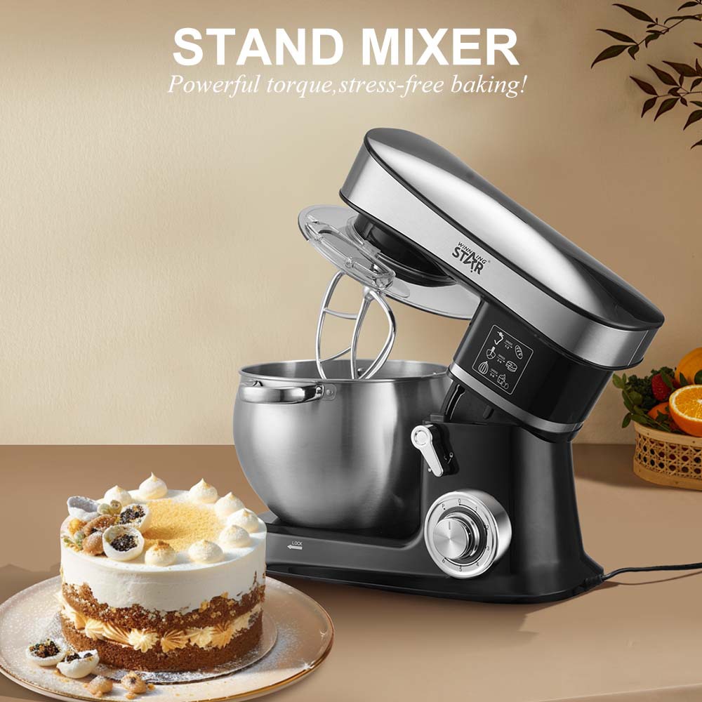 Winning star crossover hogar 6L mezcla de fideos mezclando una sola máquina de chef multifuncional Stand Mixer