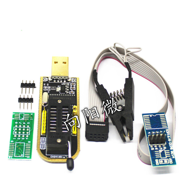 XTW100 CH341A programmer USB motherboard route route LCD recorded hip 24 25 burning recorder