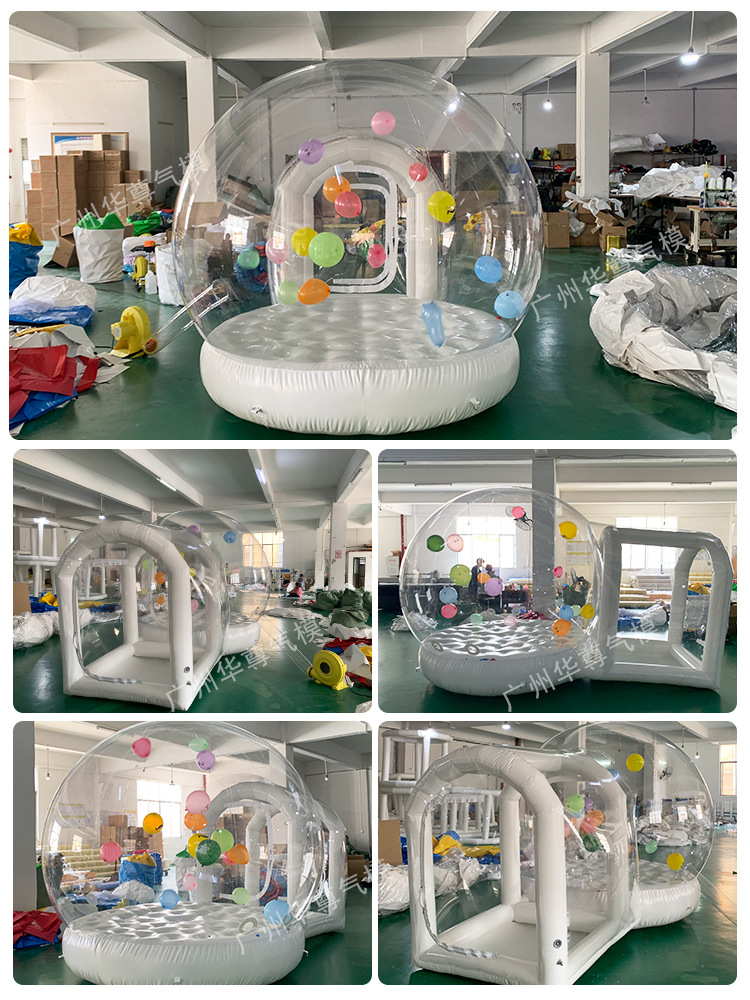 Casa de Brinco Inflable con Diseño de Cielo Estrellado para Fiestas al Aire Libre, Fabricante de Carpas Inflables, Exhibición para Centros Comerciales, Casa de Burbujas Inflable Popular
