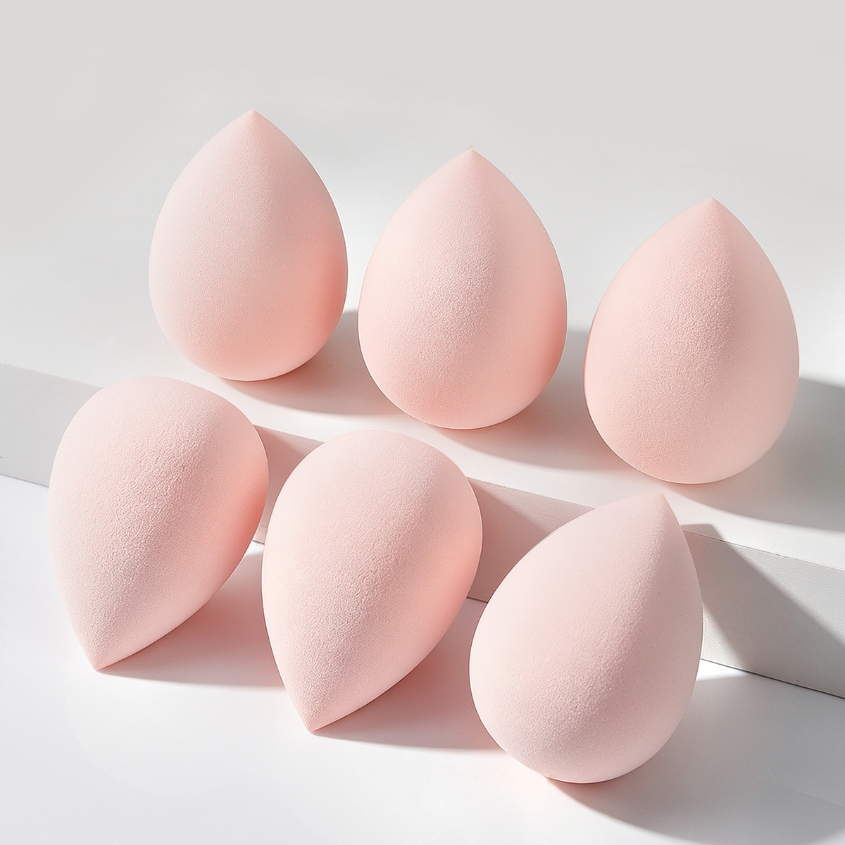 Esponja de Maquillaje en Forma de Gota Grande, Material Hidrofílico Sin Látex, Uso Seco y Húmedo, para Maquillaje image 3