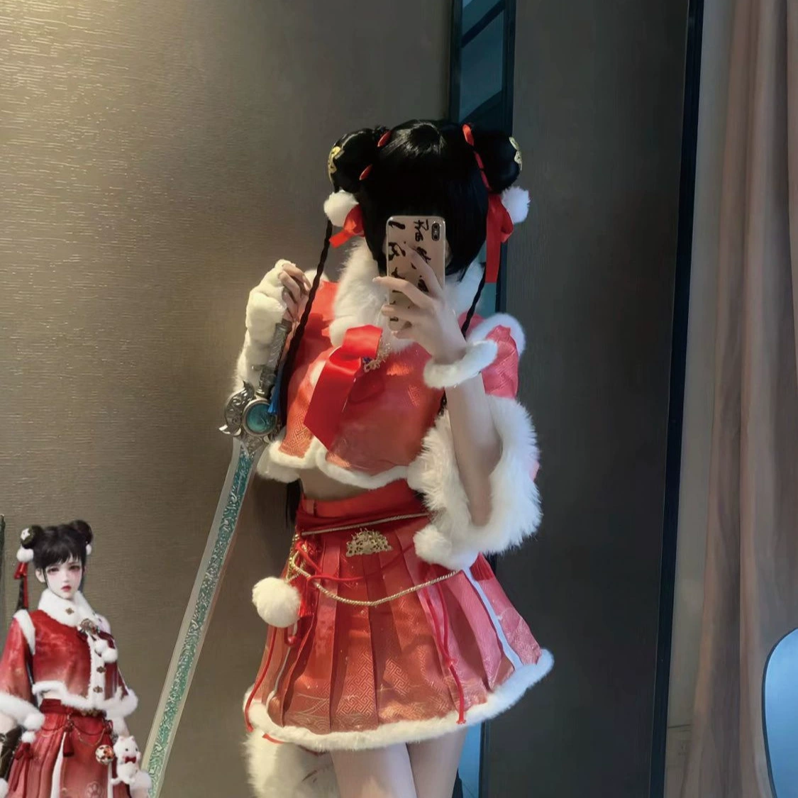 Костюм Yongjue Wutan cos Walnut Chun Tao Xiao, игровой аниме, двумерный милый костюм, костюм для косплея, новый стиль