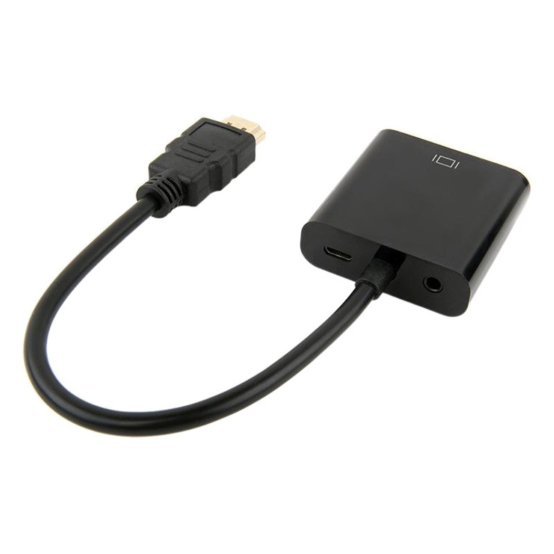 Comercio al por mayor HD HDMI al convertidor del VGA con la fuente de alimentación audio HDMI2VGA