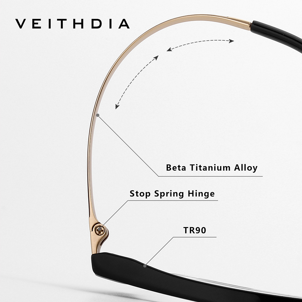 Línea de cejas retro estilo cuadrado pie de titanio puro medio marco marco de gafas de miopía óptica hombres y mujeres pueden estar equipados con grado al por mayor 8108