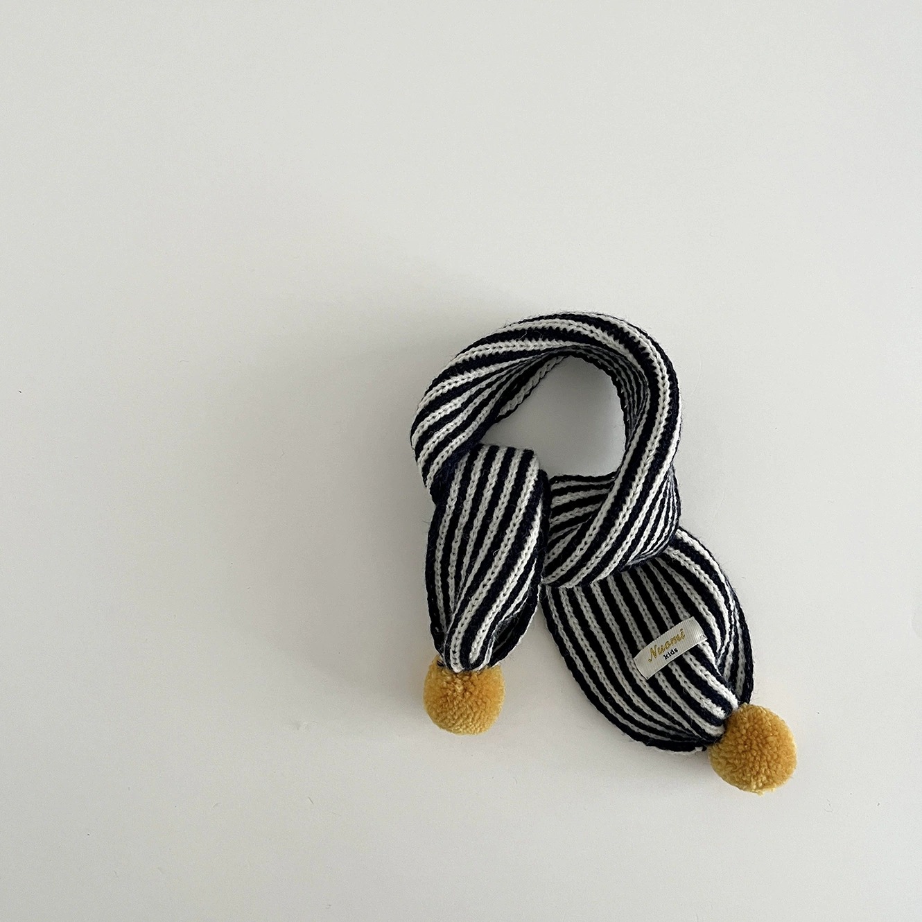 Niños otoño invierno bufandas de punto coreanas para bebés masculinos y femeninos, invierno a prueba de viento, calentamiento, cuello de pelota, moda