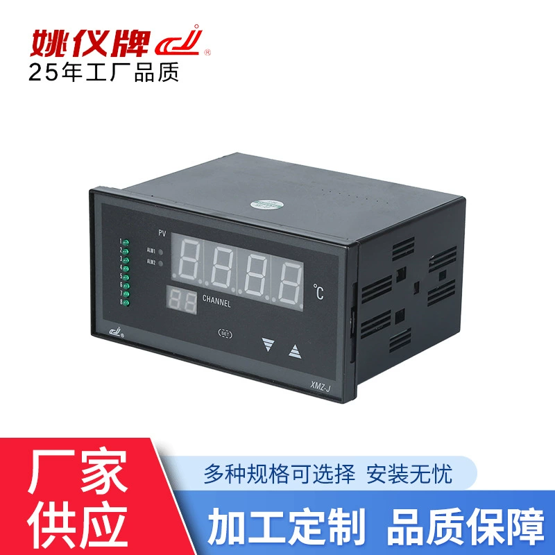 XMZ-J838 Восьмиканальный прибор для отображения температуры 8-канальный детектор температуры тура