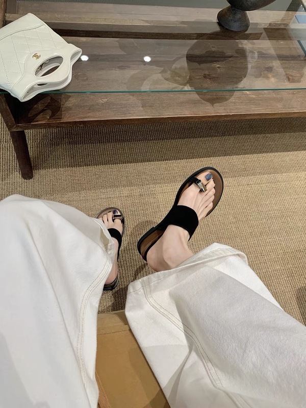 グレープママと同じスタイルで身長が4cm伸びる～女性用ワンストラップアウターウェア夏用ビーチサンダルビーチフラットサンダル|undefined