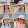 透气薄款夏季儿童披肩帽