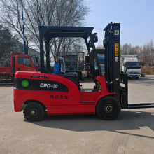 厂家供应电动小型叉车3.0T座驾新款新能源跨境越野型四轮电动叉车