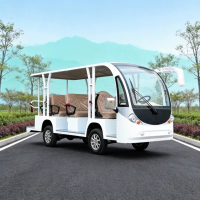 8-23 Seats Electric Sightseeing Car Scenic Spot Tourism Factory Area for Sale Office Hotel Community Shuttle Sightseeing Car (Elektrikli qolf avtomobilləri)
