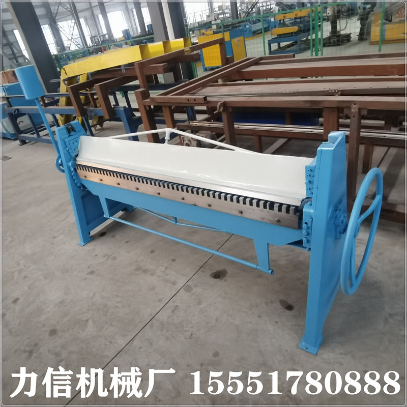 永康现货当天可发3米手动折边机价格 小型手动折弯机折方机厂家