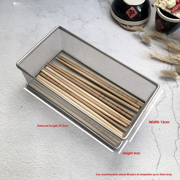 One 304 material encrypted mesh basket (height 9cm) [Small oil brush included]