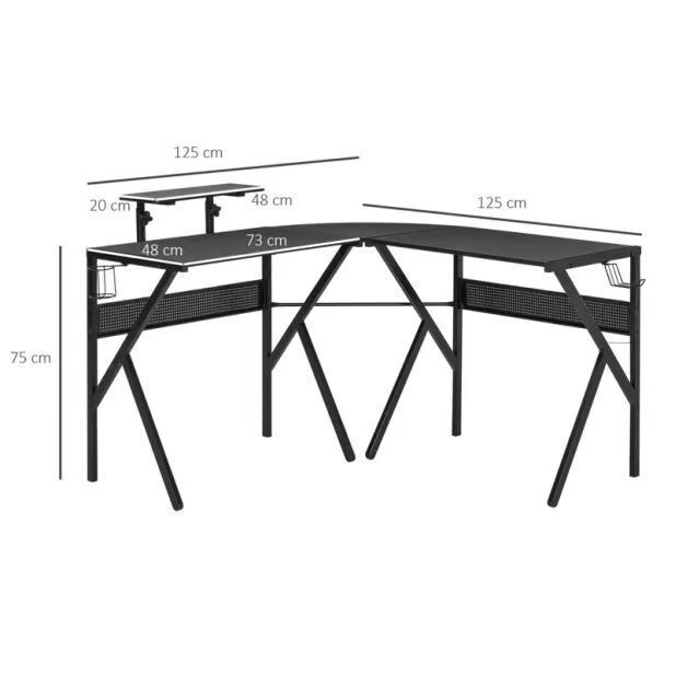Direct Sales from the Source Factory, Cross-Border Simple Home-Use Corner Computer Desk, L-Shaped Desk for Elementary School Students, Desktop Laptop Writing Desk