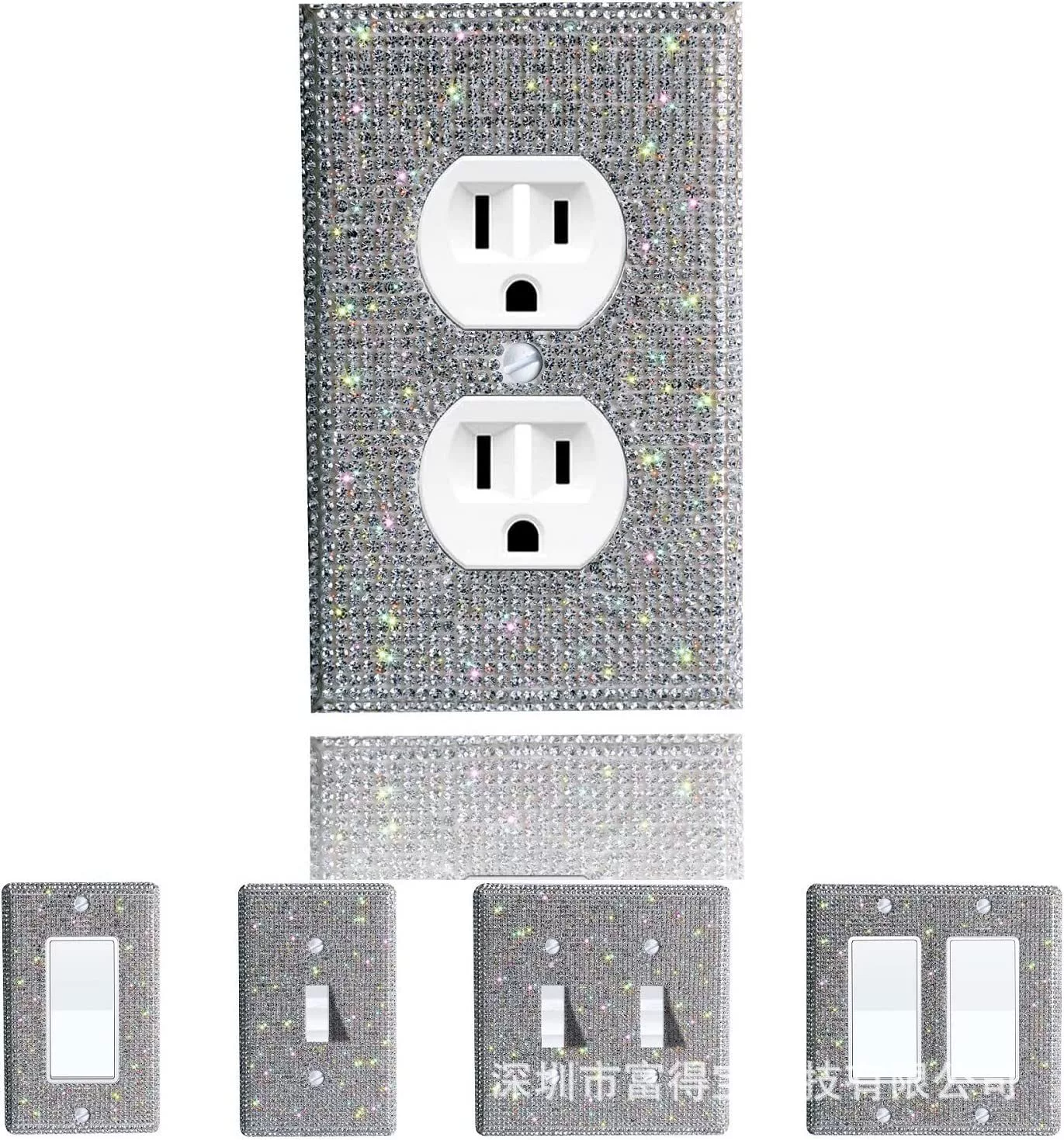 Стандартная Панель переключателей США в наличии Поставка Паста переключателей со стразами США Калибр США Алмазный гнездовой переключатель